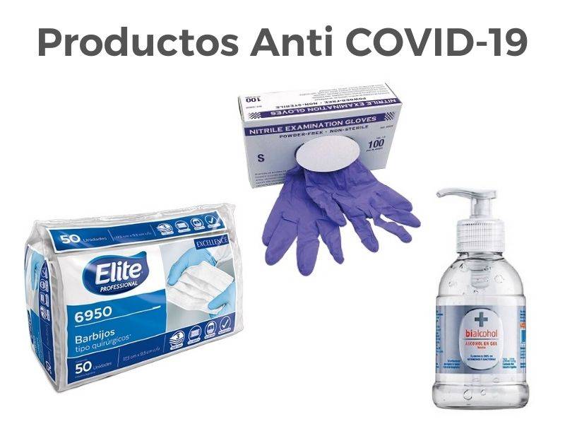 Venta mayorista de artculos de limpieza -  productos para COVID-19