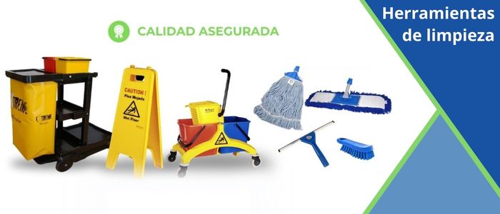 Distribuidor de herramientas de limpieza profesional