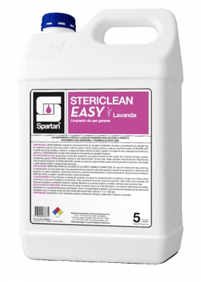 Spartan | Stericlean Easy Lavanda Limpiador Desodorante Neutro Concentrado Frag… | 5 L | Dil 1:50