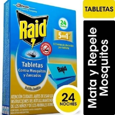 Tableta Raid Mosquito 24Un.