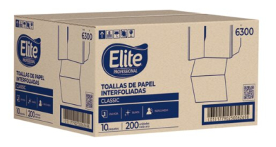 Toalla Intercalada 3 Paneles Plus | 2000 H | Elite | Ref. Fab: 6300