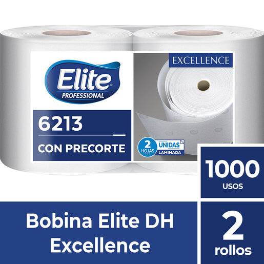 Bobina Industrial Dh Premium Precortada 200 M X2 | Elite | Ref. Fab: 6213