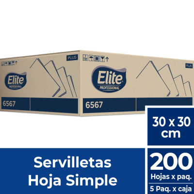 Servilleta Cristal Sh Plus 33X30 | 1000 Usos | Elite | Ref. Fab: 6567