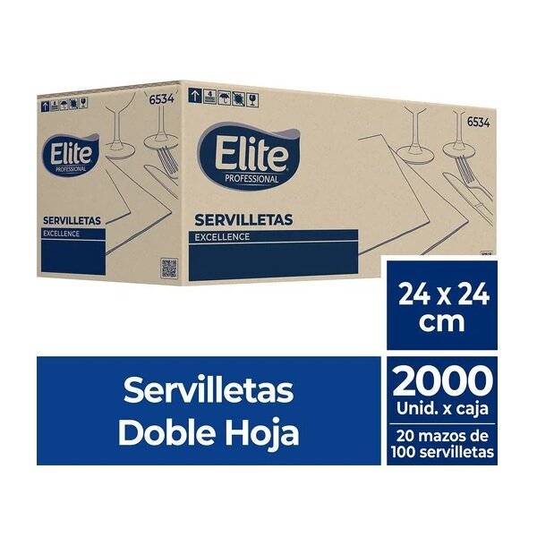Servilleta Pro 24X24 Dh | 2000 Usos | Elite | Ref. Fab: 6534