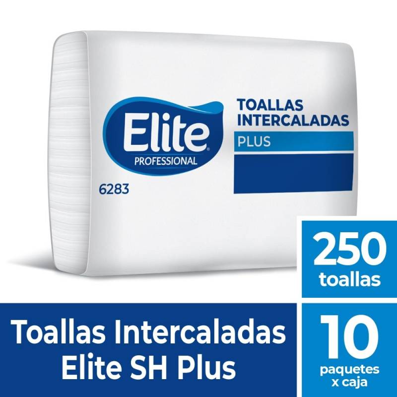 Toalla Intercalada 4 Paneles Plus | 2500 H | Elite | Ref. Fab: 6283