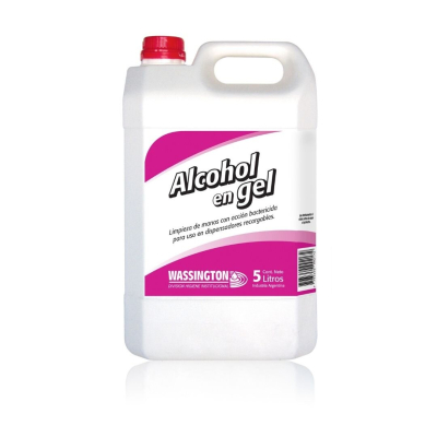 Alcohol Gel Wassington 5 L | Dilución: Uso Directo