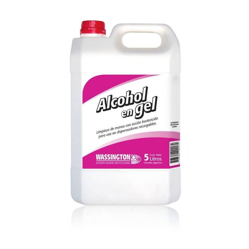 Alcohol Gel Wassington 5 L | Dilución: Uso Directo