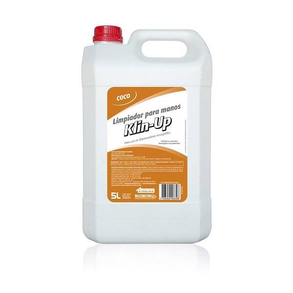 Klin Up Jabón Manos Coco 5 L | Dilución: Uso Directo