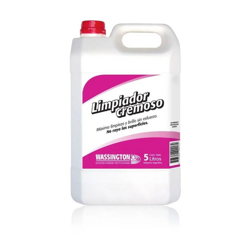 Limpiador Cremoso Rex 5 L | Dilucion: Uso Directo