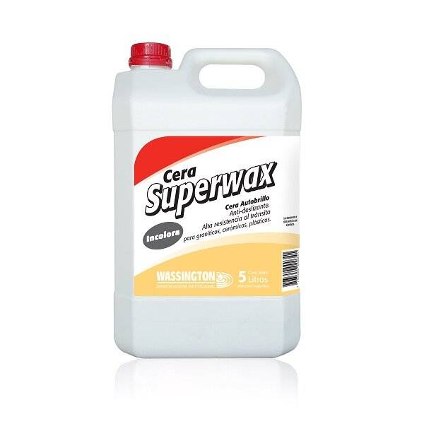 Superwax Cera Autobrillo Incolora 5 L | Dilución: Uso Directo