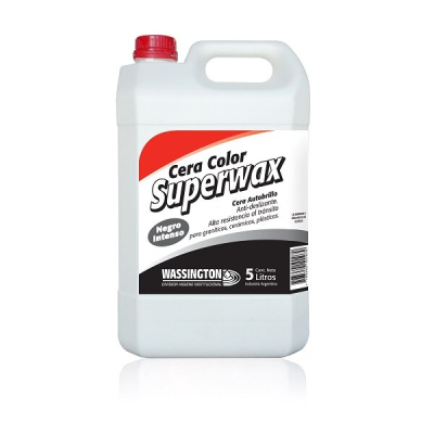 Superwax Cera Autobrillo Negro Intenso 5 L | Dilución: Uso Directo