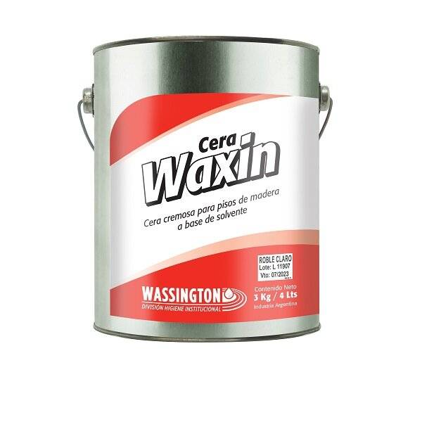 Waxin Cera Madera Incolora 4 L | Dilución: Uso Directo