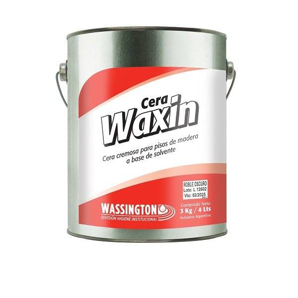 Waxin Cera Madera Roble Claro 4 L | Dilución: Uso Directo