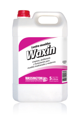 Waxin Lustra Muebles Líquido 5 L | Dilución: Uso Directo