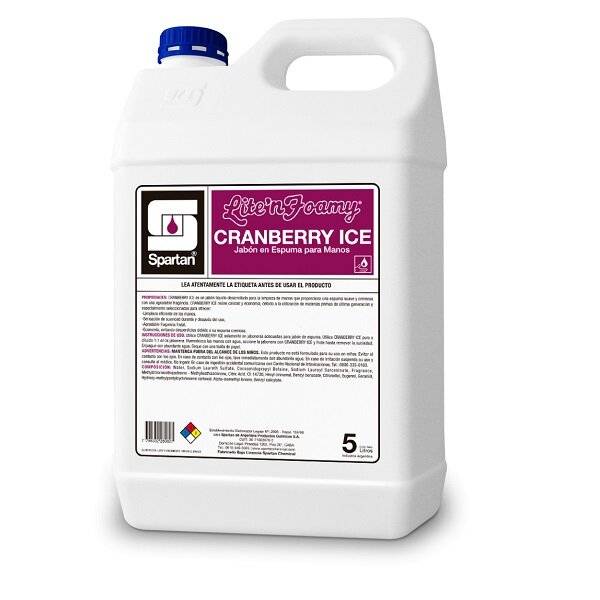 Spartan | Lite´n Foamy Cranberry Jabonespuma Manos | 5 L