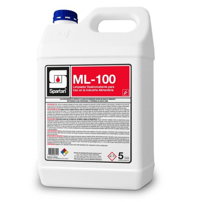 Spartan | Ml-100 Limpiador Desincrustante Alcalino Hornos Y Parrillas (Remu… | 5 L