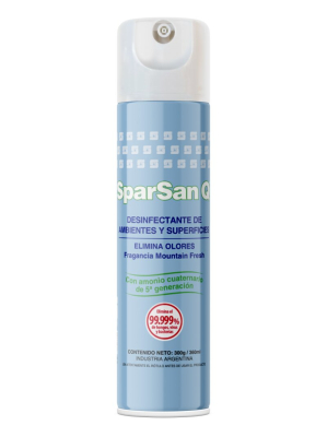 Spartan | Sparsan Q Desinfectante Funguicida Amonio Cuaternario 5Ta. Generacion… | 360 Ml | Uso: Puro