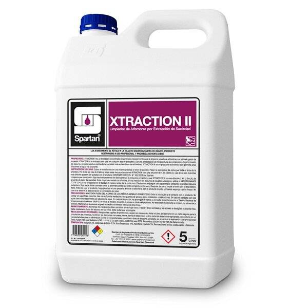 Spartan | Xtraction Ii Limpia Alfombras Inyeccio Extraccion Concenttrado | 5 L