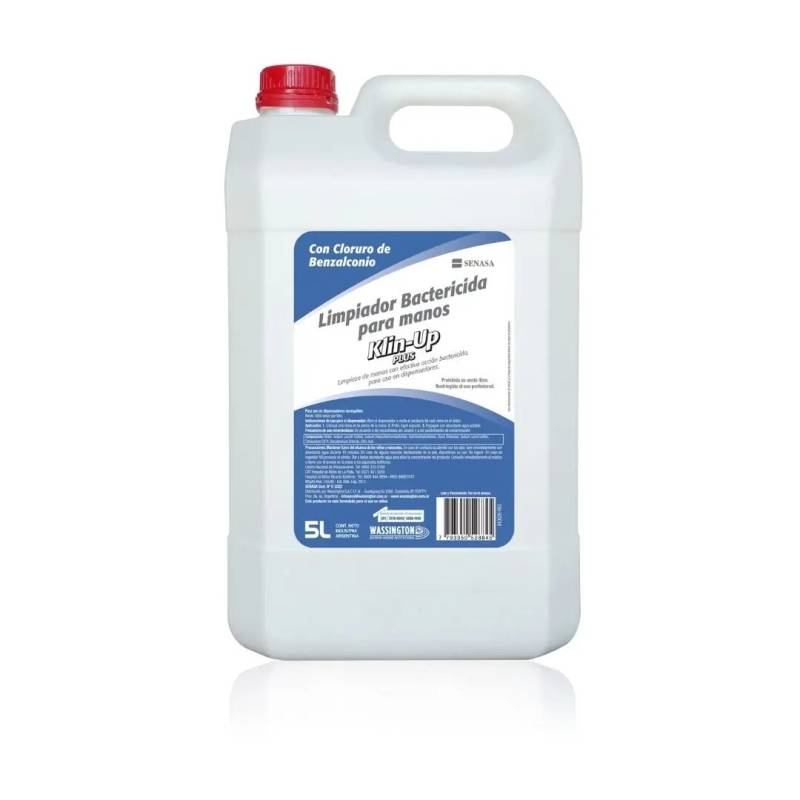 Klin Up Jabón Manos Bactericida 5 L | Dilución: Uso Directo