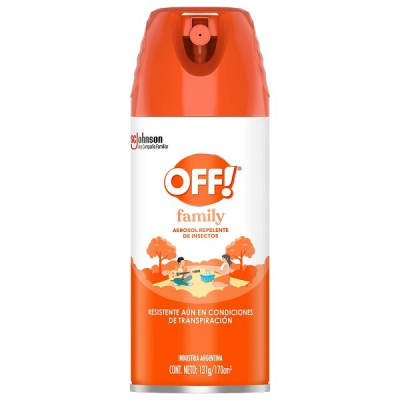 Off Repelente Family Aerosol 165Gs