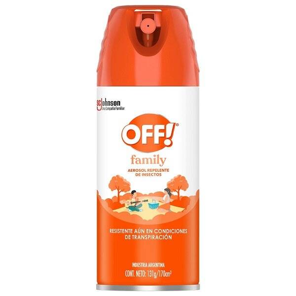 Off Repelente Family Aerosol 165Gs