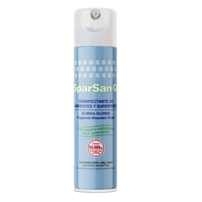Spartan | Sparsan Q Desinfectante Funguicida Amonio Cuaternario 5Ta. Generacion… | 360 Ml | Uso: Puro