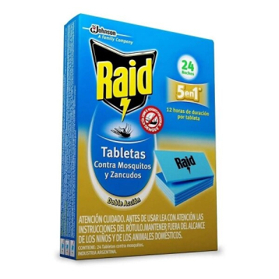 Tableta Raid Mosquito 24Un.