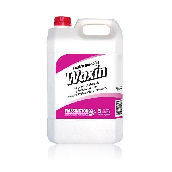 Waxin Lustra Muebles Líquido 5 L | Dilución: Uso Directo