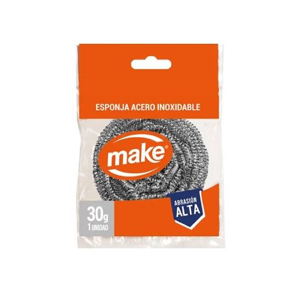 Make Esponja Acero 30 G