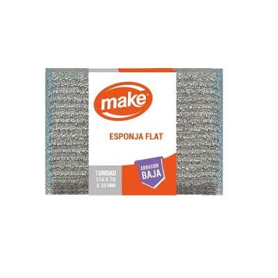 Make Esponja Flat Limpieza Profunda