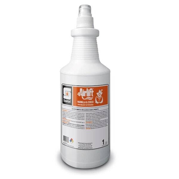 Spartan | Airlift Vainilla & Coco 1 Litro Aromatizador Ambiente Concentrado 1:5 | Dil 1:5