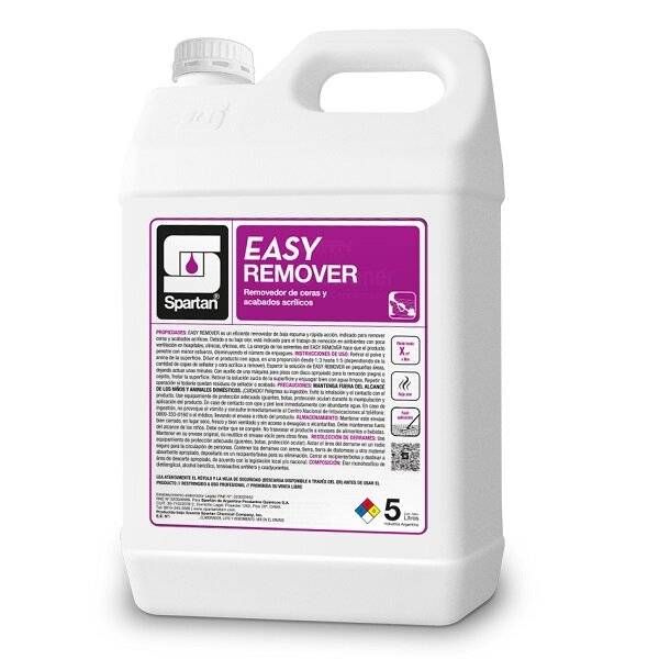 Spartan | Easy Remover Removedor De Ceras Y Acrílicos 5Lts | 5 L | Dil 1:3