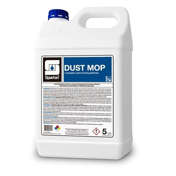 Spartan | Dust Mop Secuestrante Para Polvo Sin Solventes, No Inflamable | 5 L | Uso: Puro