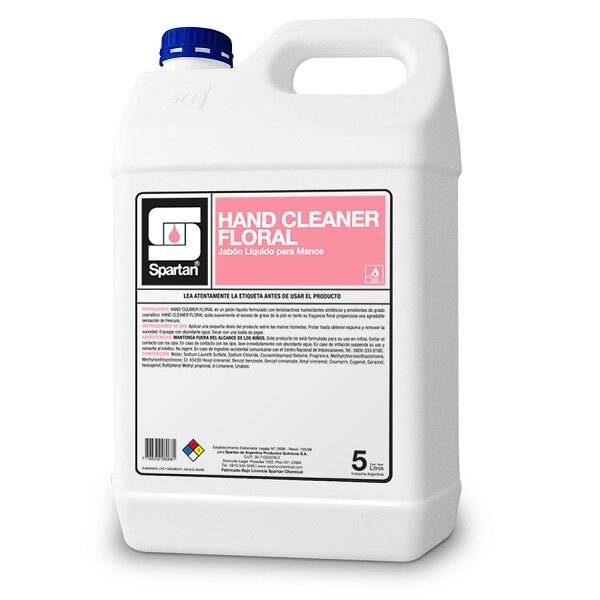 Spartan | Hand Cleaner Floral Jabón Líquido Manos | 5 L