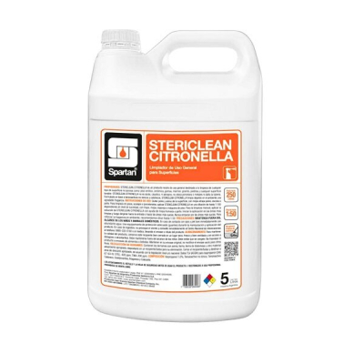 Stericlean Citronela 5 Litros Limpiador Desodorante Neutro Concentrado Fragancia Potenciada Dilucion: 1:100