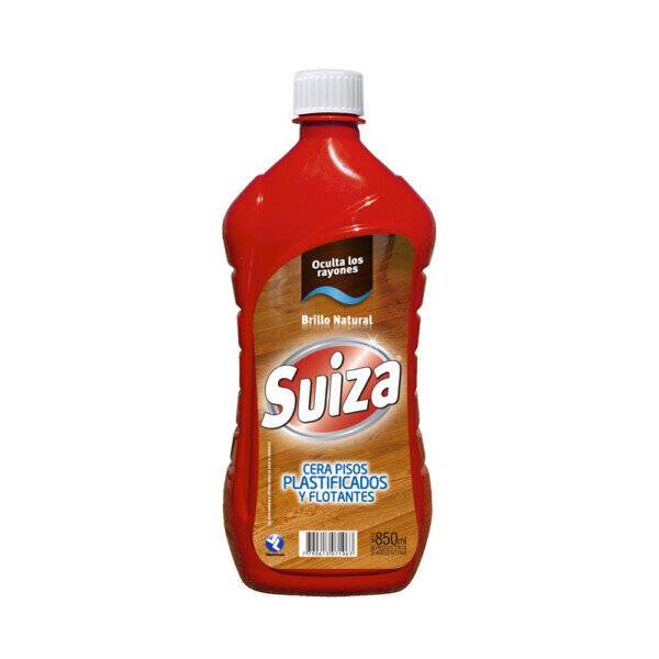 Suiza Cera Líquida Pisos Plastificados 850 Ml