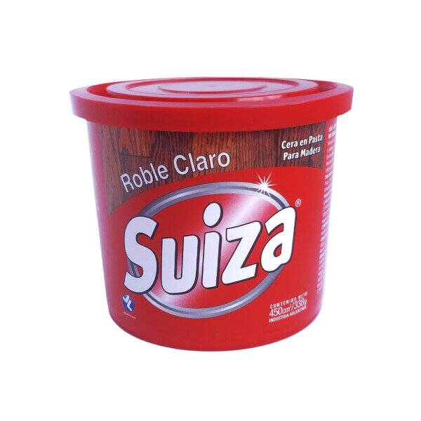 Suiza Cera Pasta Roble Claro 450 Ml