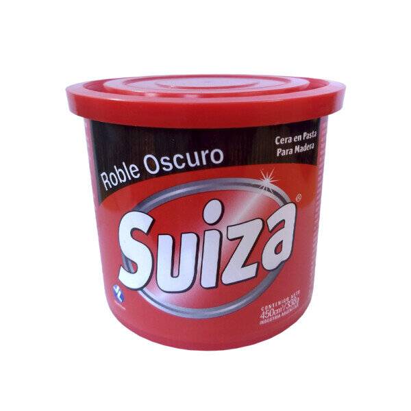 Suiza Cera Pasta Roble Oscuro 450 Ml