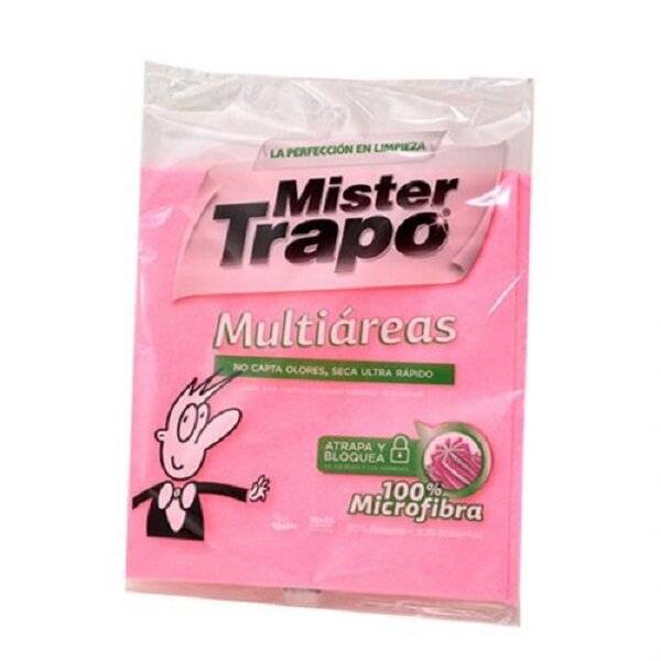Paño Multi-Areas 100% Microfibra Fluor Mr Ensobrado
