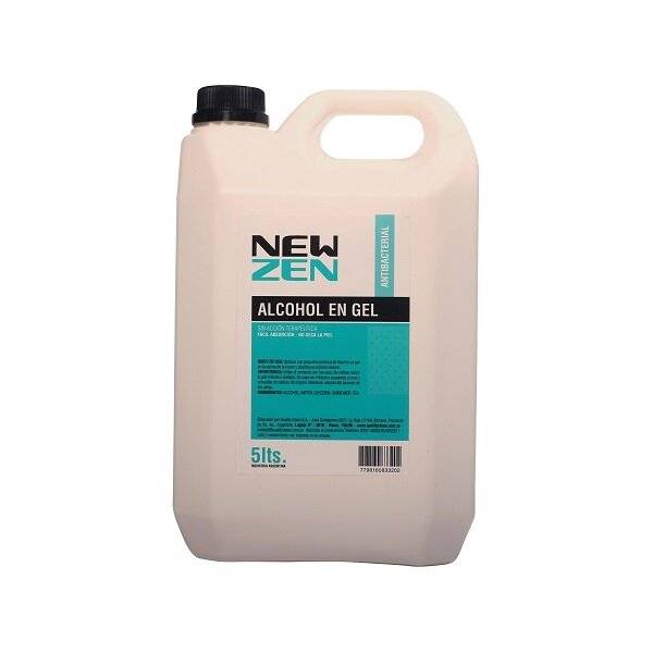 New Zen Alcohol Gel Antibacterial 5L