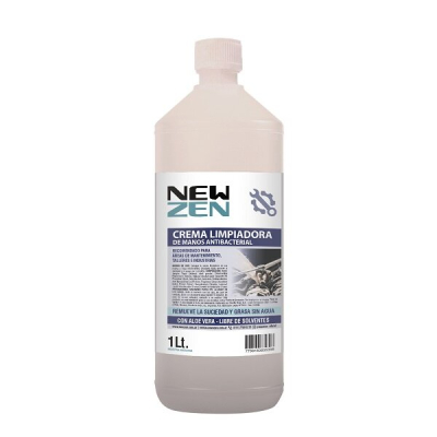 New Zen Crema New Limpiadora Manos Antibacterial Granulado 1L