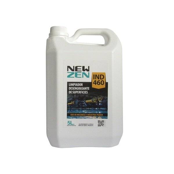 New Zen Desengrasante Industrial Concentrado Ind - 460 X 5L | Dilucion 1:10