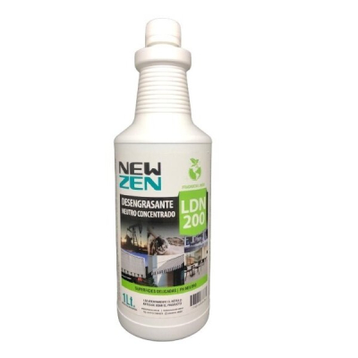 New Zen Desengrasante Ph Neutro Concentrado Ldn - 200 X 1 Litro
