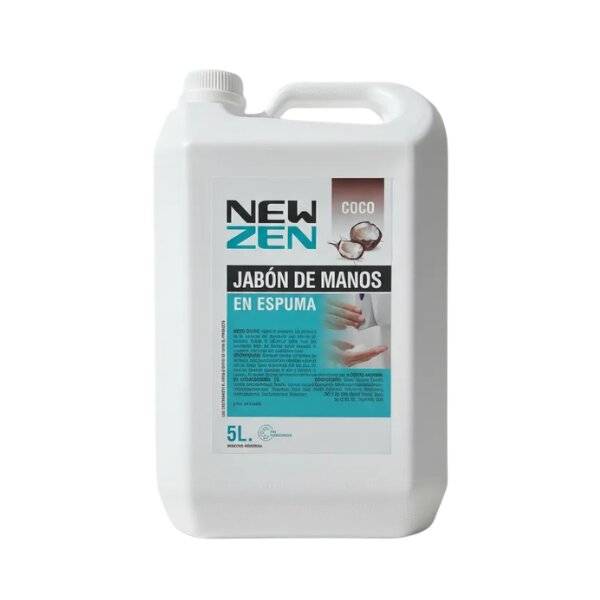 New Zen Jabon De Manos En Espuma - Jme - Coco X 5 Litros