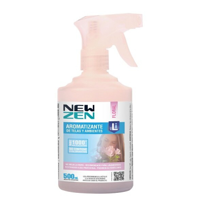 New Zen Perfumante Textil Floral Gatillo Li-420 500Ml