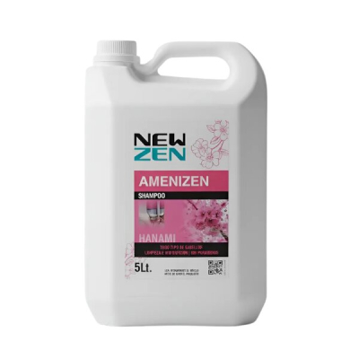 New Zen Shampoo Cabello Premium Hanami X 5 Litros