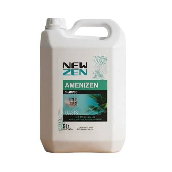 New Zen Shampoo Cabello Premium Oasis  X 5 Litros