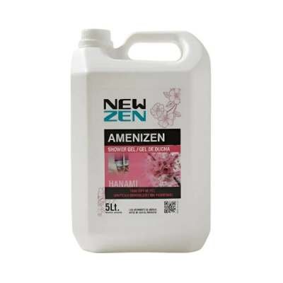 New Zen Shower Gel Ducha Premium Hanami X 5 Litros