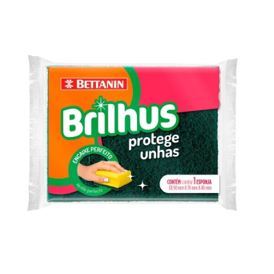 Super Pro - Esponja Brilhus Salva Uña
