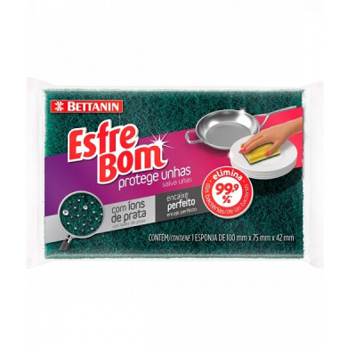 Super Pro - Esponja Salva Uñas C/ Iones De Plata